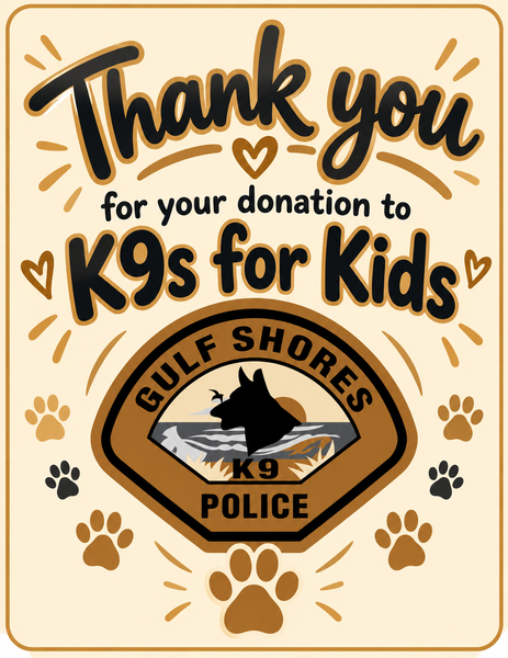 K9s For Kids Plush Stuffed Animals (Shipping is an additional charge)